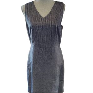 Banana Republic Sheath Dress with Metallic Thread Size 6